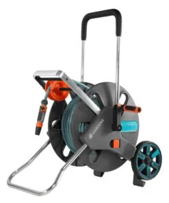 GARDENA - AquaRoll L CleverRoll L Easy Set Slangenwagen - Maximaal 50 Meter - Verstelbare Handgreep -Tuinverzorgings Winkel 1001x1200