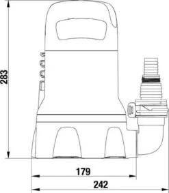 Gardena Dompelpomp 9000 Rvs 24,2 X 28,3 Cm Zwart/grijs -Tuinverzorgings Winkel 1047x1200 1