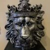 Bloempot Leeuw - Lion - Clarence - Zilver Silver - Plantenbak -plantenpot - Vaas - Binnen -overkapping - Plant -bloem - Boeket -Tuinverzorgings Winkel 1050x1200