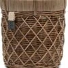 Riviera Maison Bloempot Voor Binnen Naturel - Rustic Rattan Diamond Weave Planter S