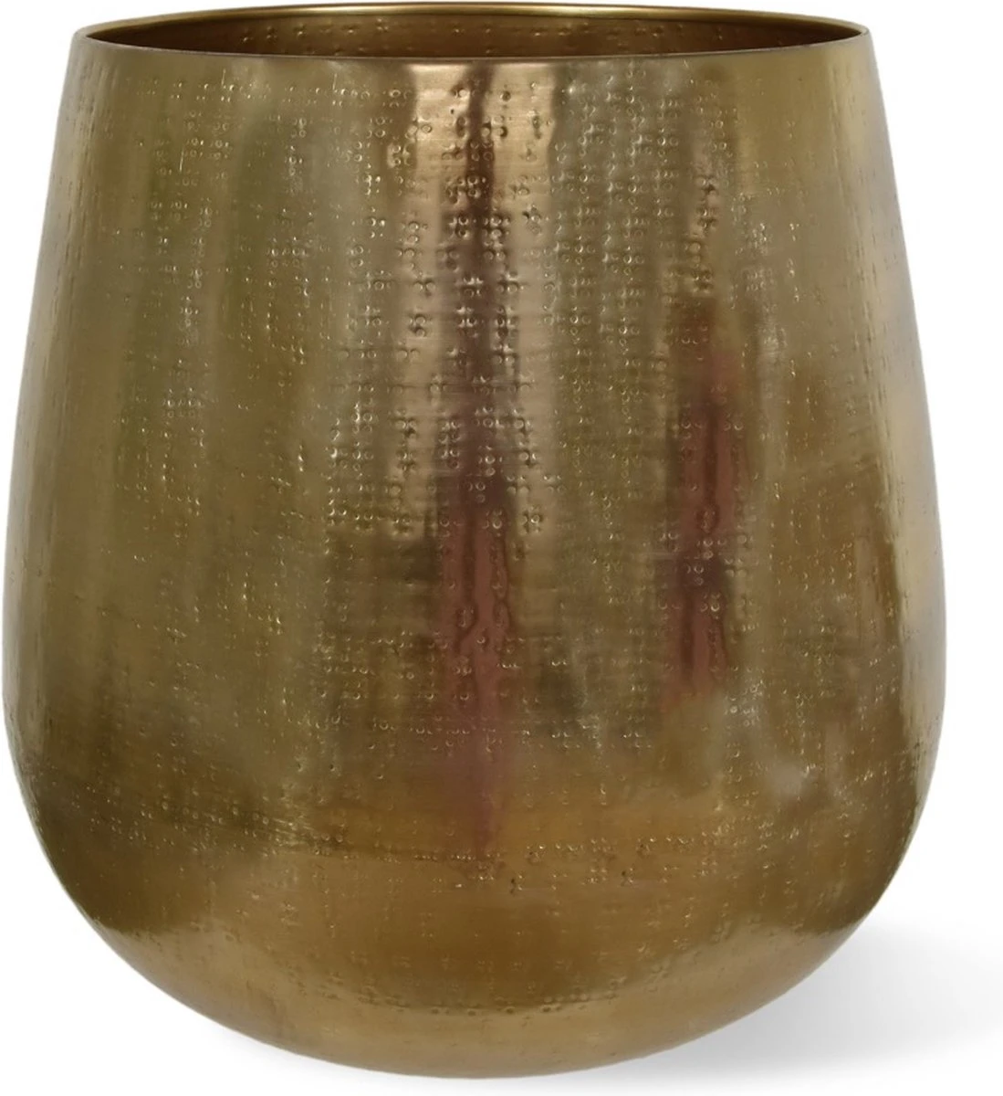 Merkloos Bloempot Karakter Goud - L 5 Merkloos Bloempot Karakter Goud - L - Afbeelding 3
