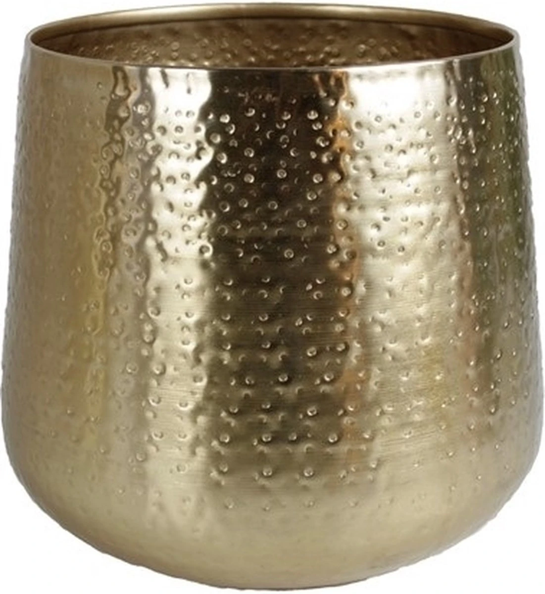 Merkloos Bloempot Karakter Goud - L 3 Merkloos Bloempot Karakter Goud - L