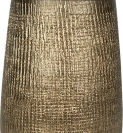 Merkloos Hoge Pot Ryan Shiny Gold 18x30 Cm Ronde Gouden Bloempot Voor Binnen -Tuinverzorgings Winkel 1104x1200 3