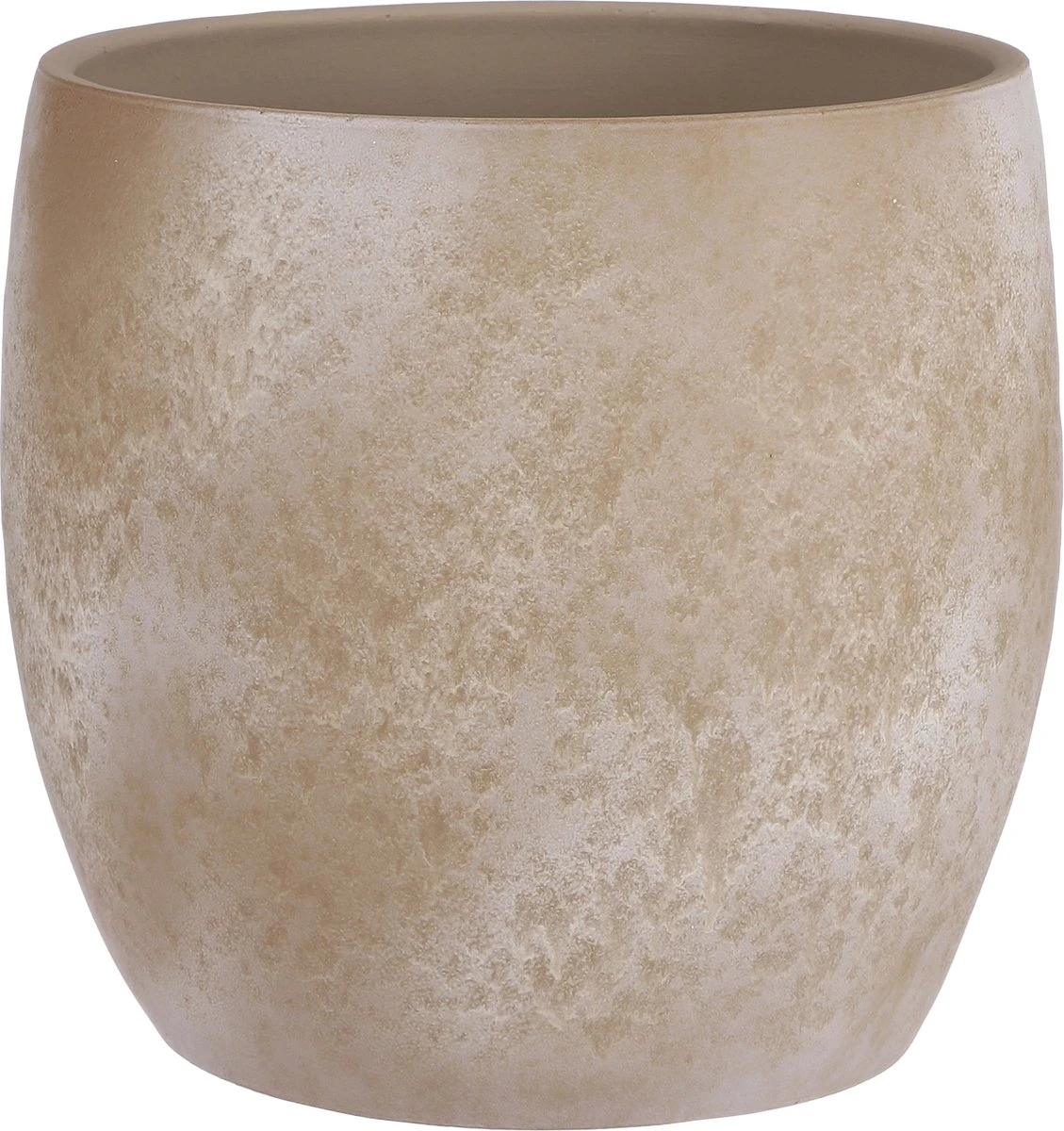 Mica Decorations Lester Bloempot - H31 X Ø33 Cm - Terracotta - Crème 7 Mica Decorations Lester Bloempot - H31 X Ø33 Cm - Terracotta - Crème - Afbeelding 5