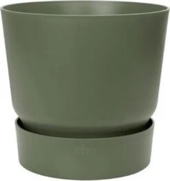 Elho Greenville Rond 30 - Grote Bloempot Voor Buiten - Gemaakt Van Gereycled Plastic - Ø 29.5 X H 27.8 Cm - Blad Groen -Tuinverzorgings Winkel 1132x1200 8