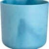 Elho The Ocean Collection Round 22cm - Bloempot Voor Binnen - 100% Gerecycled Materiaal - Gemaakt Met Zeeafval - Ø 22.3 X H 20.4 Cm - Atlantisch Blauw -Tuinverzorgings Winkel 1138x1200 2