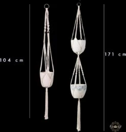 Plantenhanger Macrame Set Van 2 - Plantenhanger Met Ruimte Voor 3 Potten - Luxe Gevlochten Touw 100% Katoen - Duurzaam - Plantenbakken - Bloempotten - Macramé Stijl Hanger Voor Bloempotten - Hangpot - Fienosa 13 Plantenhanger Macrame Set Van 2 - Plantenhanger Met Ruimte Voor 3 Potten - Luxe Gevlochten Touw 100% Katoen - Duurzaam - Plantenbakken - Bloempotten - Macramé Stijl Hanger Voor Bloempotten - Hangpot - Fienosa -Tuinverzorgings Winkel 1146x1200 2