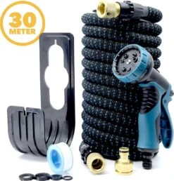 Complete Set Tuinslang Van 30 Meter Met Flexibel Ontwerp – Sproeikop Met 9 Standen – Licht In Gewicht & Makkelijk Opbergen – Uitrekbare Slang - 14 Complete Set Tuinslang Van 30 Meter Met Flexibel Ontwerp – Sproeikop Met 9 Standen – Licht In Gewicht & Makkelijk Opbergen – Uitrekbare Slang - -Tuinverzorgings Winkel 1149x1200