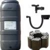 Luxe Voordeelset 100L Antraciet Rainsaver Regenton + Kraan + Voet + Vulautomaat| Muurmodel 1 Luxe Voordeelset 100L Antraciet Rainsaver Regenton + Kraan + Voet + Vulautomaat| Muurmodel -Tuinverzorgings Winkel 1161x1200