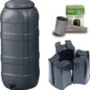 Harcostar Rainsaver Regenton 100 Liter Antraciet Met Vulautomaat En 3 Delige Voet -Tuinverzorgings Winkel 1166x1200 1