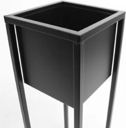 Bloempot - Metaal - Bloemen - Plantenpot - Voor Binnen - Zwart - 70 Cm -Tuinverzorgings Winkel 1174x1200 7