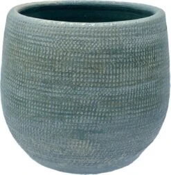 Tokio Bloempot Blauw Aqua D28 X H26 Cm - Nieuwe Collectie -Tuinverzorgings Winkel 1177x1200 4