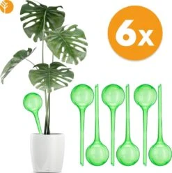Waterdruppelaar Set Van 6 Stuks Voor Planten – 27 CM – Automatisch Watergeefsysteem Voor Kamerplanten – Planten Watergever Met Druppelsysteem – Waterbol -Tuinverzorgings Winkel 1193x1200