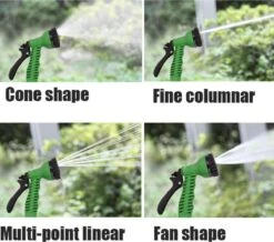 Merkloos Tuinslang - Tuinslag Flexibel - Tuinslag Flexibel 15M -15 Meter - Tuinslangen - Uitrekbaar - Met Koppelstuk - 7 In 1 Sproeikop -Tuinverzorgings Winkel 1200x1058