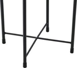 Bloempot Op Standaard Mol Set Van 2 Zwart En Goud -Tuinverzorgings Winkel 1200x1066 2