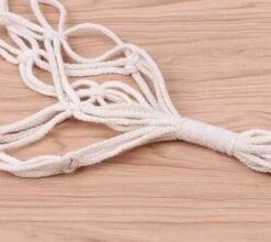 Merkloos Plantenhanger Macramé - Luxe Gevlochten Touw Katoen - 2 Stuks - Plantenpot Ophangen -Tuinverzorgings Winkel 1200x1069