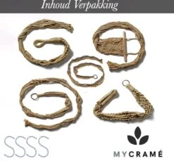 5 Stuks Luxe Jute Plantenhangers - Boho Handgeweven Katoen Hangpot Voor Binnen/Buiten - Hangende Bloempot Met Kralen - Macramé Touw/Koord Hangplant Houder - Bohemian Wandhanger Decoratie - Plant Hanger - Verticale Tuin Bloempothouder Planthanger -Tuinverzorgings Winkel 1200x1111 2