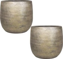 Luxe Plantenpot/bloempot Goud Mira Van Keramiek 18 Cm - Keramische Plantenpotten/plantenbakken -Tuinverzorgings Winkel 1200x1131 2