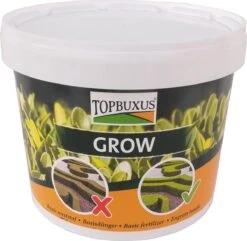 TOPBUXUS GROW 5kg Voor 100m2 Buxus, Geen Gele Blaadjes -Tuinverzorgings Winkel 1200x1172