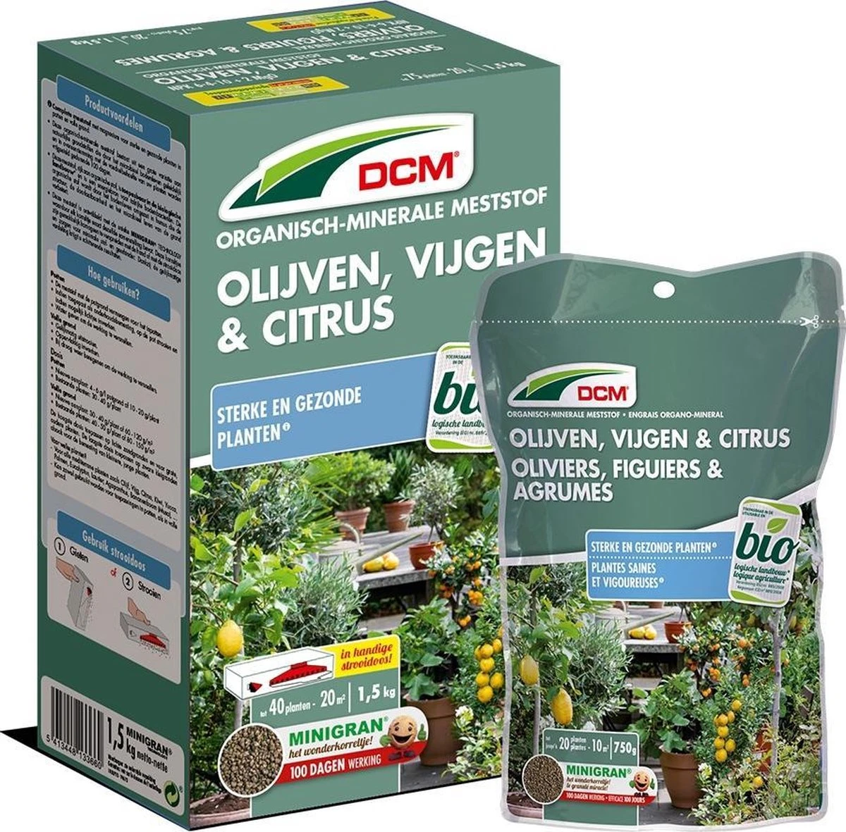 DCM Meststof Olijven/vijgen/citrus (1,5 KG) 4 DCM Meststof Olijven/vijgen/citrus (1,5 KG) - Afbeelding 2