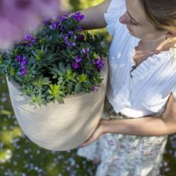 Capi Europe - Bloempot Bol Waste Rib NL - 35x34 - Terrazzo Beige - Voor Binnen En Buiten - KTBR932 18 Capi Europe - Bloempot Bol Waste Rib NL - 35x34 - Terrazzo Beige - Voor Binnen En Buiten - KTBR932 -Tuinverzorgings Winkel 1200x1200 1021