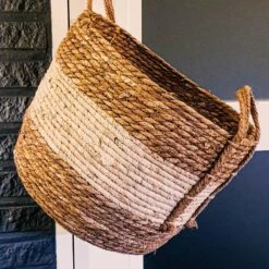 Merkloos Plantenmand 30x22cm Naturel Bruin – Multifunctionele Mand – Handgemaakt – Planten-houder – Planten Accessoires – Planten Mand -Tuinverzorgings Winkel 1200x1200 1029