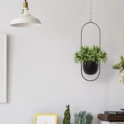 Be-Inspired® Hangende Bloempot Ovaal - Bloempot Binnen - Voor Hangplant – Plant Bloem Pot Met Opknoping – Plantenhanger - Plantenbak - Industrieel – Scandinavisch - Metaal - Zwart 12 Be-Inspired® Hangende Bloempot Ovaal - Bloempot Binnen - Voor Hangplant – Plant Bloem Pot Met Opknoping – Plantenhanger - Plantenbak - Industrieel – Scandinavisch - Metaal - Zwart -Tuinverzorgings Winkel 1200x1200 1037