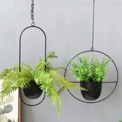 Be-Inspired® Hangende Bloempot Ovaal - Bloempot Binnen - Voor Hangplant – Plant Bloem Pot Met Opknoping – Plantenhanger - Plantenbak - Industrieel – Scandinavisch - Metaal - Zwart 15 Be-Inspired® Hangende Bloempot Ovaal - Bloempot Binnen - Voor Hangplant – Plant Bloem Pot Met Opknoping – Plantenhanger - Plantenbak - Industrieel – Scandinavisch - Metaal - Zwart -Tuinverzorgings Winkel 1200x1200 1038