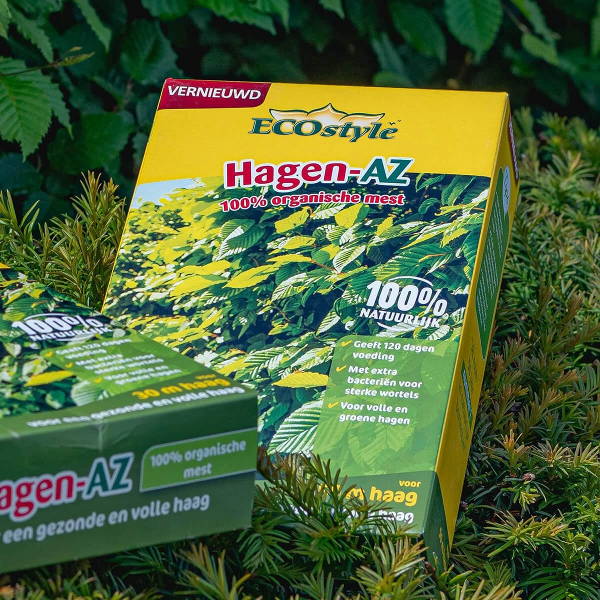 ECOstyle Hagen-AZ Organische Haag Meststof - Tuinmest Voor Diepgroen Blad - Nieuwe & Bestaande Beplanting - 30 M Haag - 1,6 KG 11 ECOstyle Hagen-AZ Organische Haag Meststof - Tuinmest Voor Diepgroen Blad - Nieuwe & Bestaande Beplanting - 30 M Haag - 1,6 KG - Afbeelding 9