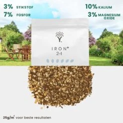 Gazonmest Met Ijzersulfaat Voor 100m²Gras | Gazon Meststof Met Ijzer | Mos Bestrijding & Gras Bemesting In Één | Ideaal Voor Meststofstrooier | Gazonbemesting -Tuinverzorgings Winkel 1200x1200 271