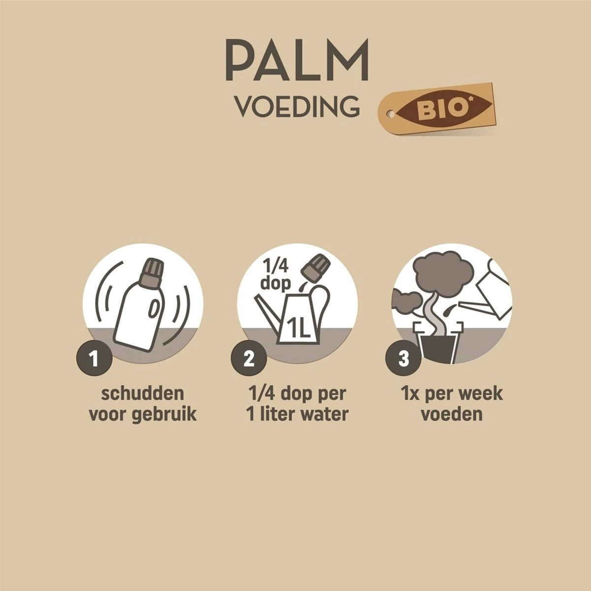 Pokon Bio Palm Voeding - 250ml - Plantenvoeding (bio) - 7ml Per 1L Water 5 Pokon Bio Palm Voeding - 250ml - Plantenvoeding (bio) - 7ml Per 1L Water - Afbeelding 3