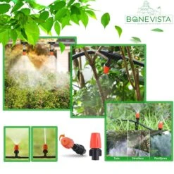 Bone Vista® 155 Stuks Water Druppelslang Irrigatiesysteem Tuin – Bewateringssysteem & Druppelsysteem -Tuinverzorgings Winkel 1200x1200 415