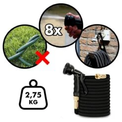 In Round Flexibele Tuinslang – 22,5 Meter – Sproeikop, Tuinslanghouder -Tuinverzorgings Winkel 1200x1200 462