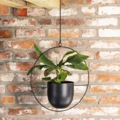QUVIO Bloempot Hangend / Bloempotten Voor Binnen / Bloempotten / Bloempot Binnen / Bloempot Met Ophanghaak - Metaal 13 QUVIO Bloempot Hangend / Bloempotten Voor Binnen / Bloempotten / Bloempot Binnen / Bloempot Met Ophanghaak - Metaal -Tuinverzorgings Winkel 1200x1200 935