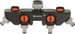 GARDENA - Waterverdeler - Slangkoppeling - 4 Uitgangen -Tuinverzorgings Winkel 1200x541