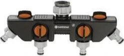 GARDENA - Waterverdeler - Slangkoppeling - 4 Uitgangen -Tuinverzorgings Winkel 1200x542