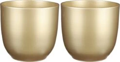 Mica Decorations Tusca Bloempot - H23 X Ø25 Cm - Goud -Tuinverzorgings Winkel 1200x615