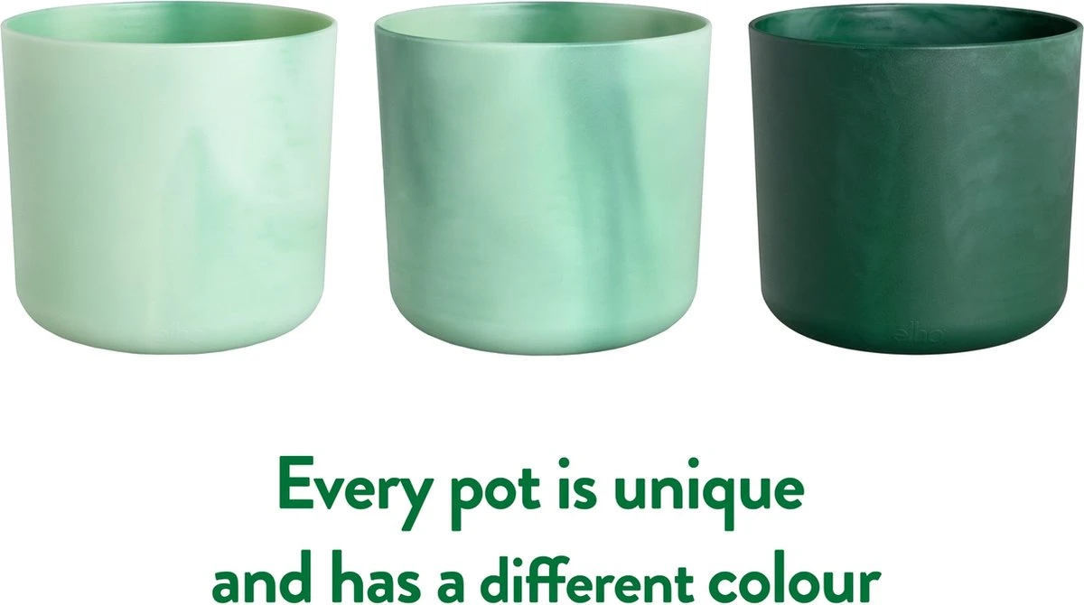 Elho The Ocean Collection Round 22cm - Bloempot Voor Binnen - 100% Gerecycled Materiaal - Gemaakt Met Zeeafval - Ø 22.3 X H 20.4 Cm - Pacifisch Groen 12 Elho The Ocean Collection Round 22cm - Bloempot Voor Binnen - 100% Gerecycled Materiaal - Gemaakt Met Zeeafval - Ø 22.3 X H 20.4 Cm - Pacifisch Groen - Afbeelding 10