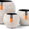 Capi Europe - Set Van 3 - Bloempot Binnen - Rib Ivoor -Tuinverzorgings Winkel 1200x688 2