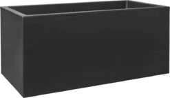 Elho Vivo Next Lang 60 - Bloempot Voor Binnen & Buiten - Ø 59.0 X H 29.2 Cm - Zwart/Living Black -Tuinverzorgings Winkel 1200x690