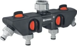 GARDENA - Waterverdeler - Slangkoppeling - 4 Uitgangen -Tuinverzorgings Winkel 1200x718