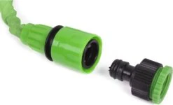 Benson - Tuinslang - Fexibel - 10 Meter - Tuinslang Met Koppeling - Spuitpistool - Groen -Tuinverzorgings Winkel 1200x728 2