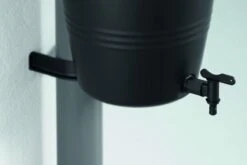 Elho Green Basics Rain Catcher 33 - Regenton Voor Balkonbuiten - Ø 33.5 X H 73.5 Cm - Zwart/Living Black -Tuinverzorgings Winkel 1200x800 120