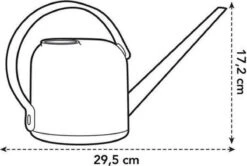 Elho B.for Soft Gieter 30 - Gieter Voor Binnenaccessoires - Ø 31.3 X H 0.0 Cm - Wit/Wit -Tuinverzorgings Winkel 1200x807 1