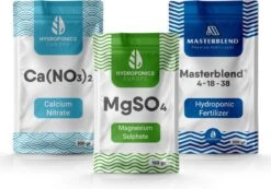 Masterblend 4-18-38 Hydroponic Plantenvoeding Kit | Voeding Voor Hydrocultuur 0.75 KG