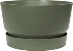 Elho Greenville Schaal 33 - Bloempot Voor Buiten - Ø 32.5 X H 19.4 Cm - Groen/Blad Groen -Tuinverzorgings Winkel 1200x846 4
