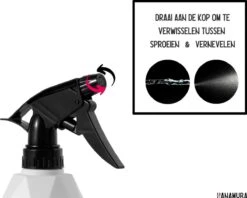 Hanamura Plantenspuit – Sprayflacon – Waterverstuiver – Wit – 600ml -Tuinverzorgings Winkel 1200x963 3