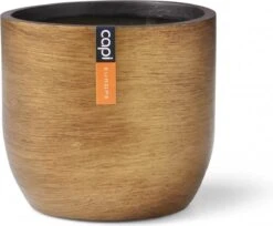 Capi Europe - Bloempot Bol Retro - 23x21 - Goud - Bloempot Voor Binnen - BRTG134 -Tuinverzorgings Winkel 1200x992 5