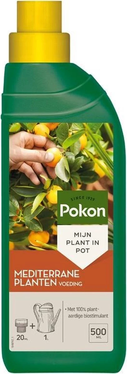 Pokon Mediterrane Planten Voeding - 500ml - Voor Citrus En Mediterrane Planten 4 Pokon Mediterrane Planten Voeding - 500ml - Voor Citrus En Mediterrane Planten - Afbeelding 2