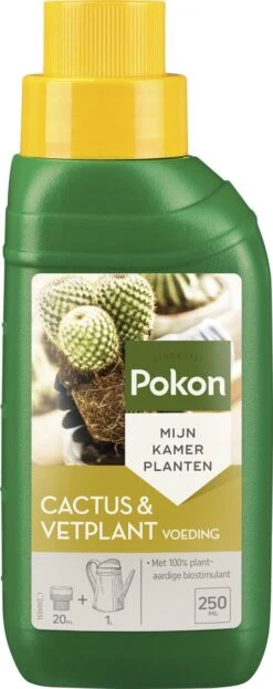 Pokon Cactus & Vetplant Voeding - 250ml - Plantenvoeding - 20ml Per 1L Water -Tuinverzorgings Winkel 476x1200 4